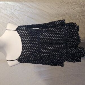 Patrons of Peace Boho Cold Shoulder Blouse SZ MD